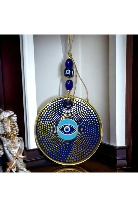 Mixperi | Gilded Nazar Bead Wall Ornament