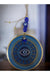 Mixperi | Gilded Polka Dot Nazar Beaded Wall Ornament Mixperi Islamic, Pillow Case Set, Clock, Spiritual, Candle Set, Rug, Vase, Door Mats, Wall Ornaments
