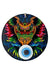 Mixperi | Legendary Owl Fusion Glass Wall Ornament