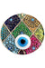 Mixperi | My Peaceful Home Nazar Bead Fusion Glass Wall Ornament Mixperi Islamic, Pillow Case Set, Clock, Spiritual, Candle Set, Rug, Vase, Door Mats, Wall Ornaments