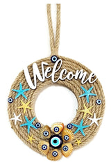 Mixperi | Nazar Beaded Sea Star Welcome Door Ornament