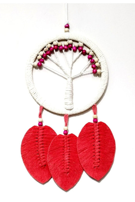 Mixperi | Pomegranate Blossom Color Leafed Tree of Life Macrame Wall Ornament Mixperi Islamic, Pillow Case Set, Clock, Spiritual, Candle Set, Rug, Vase, Door Mats, Wall Ornaments