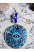 Mixperi | Prism Pattern Nazar Beaded Glass Wall Ornament