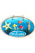 Mixperi | Sea Themed Fishing Sea Horse Sea Star Welcome Printed Handmade Door Ornament