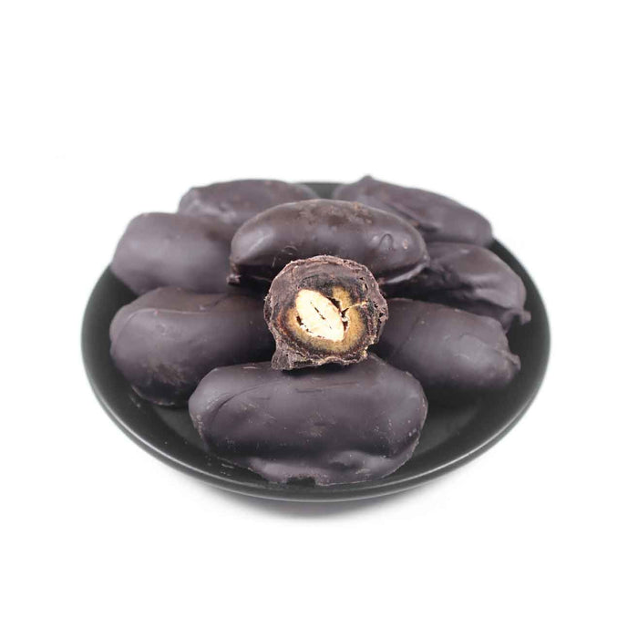 Musfik | Dark Belgian Chocolate Covered Dates with Almond