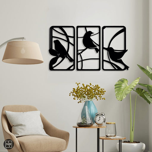 NR Dizayn | Bird Motif Decorative Metal Wall Art NR Dizayn Wall Art