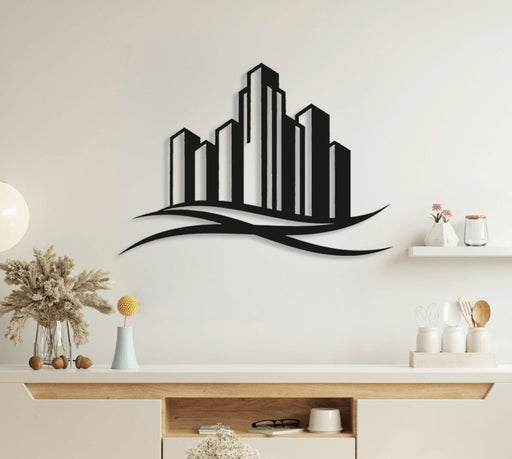 NR Dizayn | City Decorative Metal Wall Art