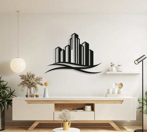 NR Dizayn | City Decorative Metal Wall Art