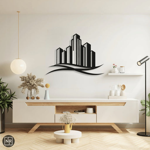 NR Dizayn | City Decorative Metal Wall Art