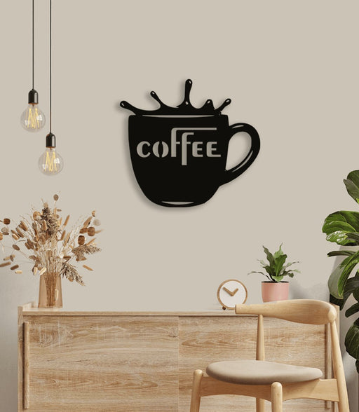 NR Dizayn | Coffee Decorative Metal Wall Art