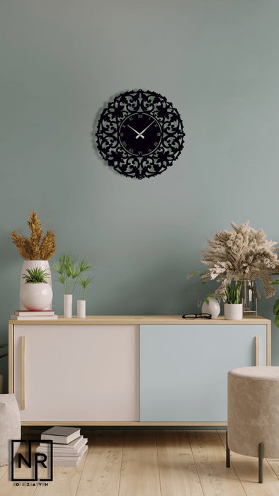 NR Dizayn | Decorative Metal Wall Clock NR Dizayn Wall Ornaments