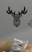 NR Dizayn | Deer Head Themed Metal Wall Art