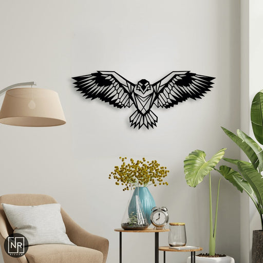 NR Dizayn | Eagle Motif Decorative Metal Wall Art NR Dizayn Wall Art