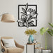 NR Dizayn | Floral Motif Decorative Metal Wall Art NR Dizayn Wall Ornaments