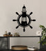 NR Dizayn | Helm and Lighthouse Detailed Metal Wall Art