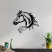 NR Dizayn | Horse Silhouette Metal Wall Art