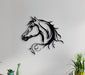 NR Dizayn | Horse Silhouette Metal Wall Art