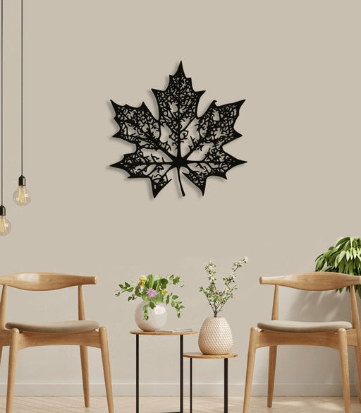 NR Dizayn | Leaf Decorative Metal Wall Art