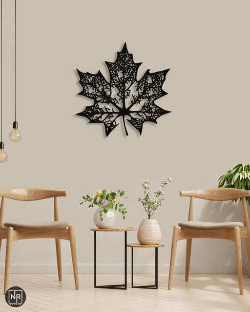 NR Dizayn | Leaf Decorative Metal Wall Art