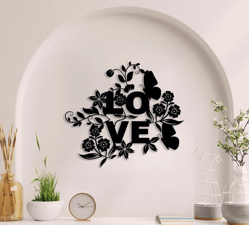 NR Dizayn | Love Decorative Metal Wall Art