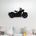 NR Dizayn | Motorcycle Side View Metal Wall Art