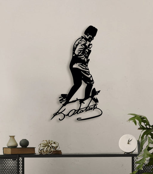 NR Dizayn | Mustafa Kemal Ataturk Decorative Metal Wall Art