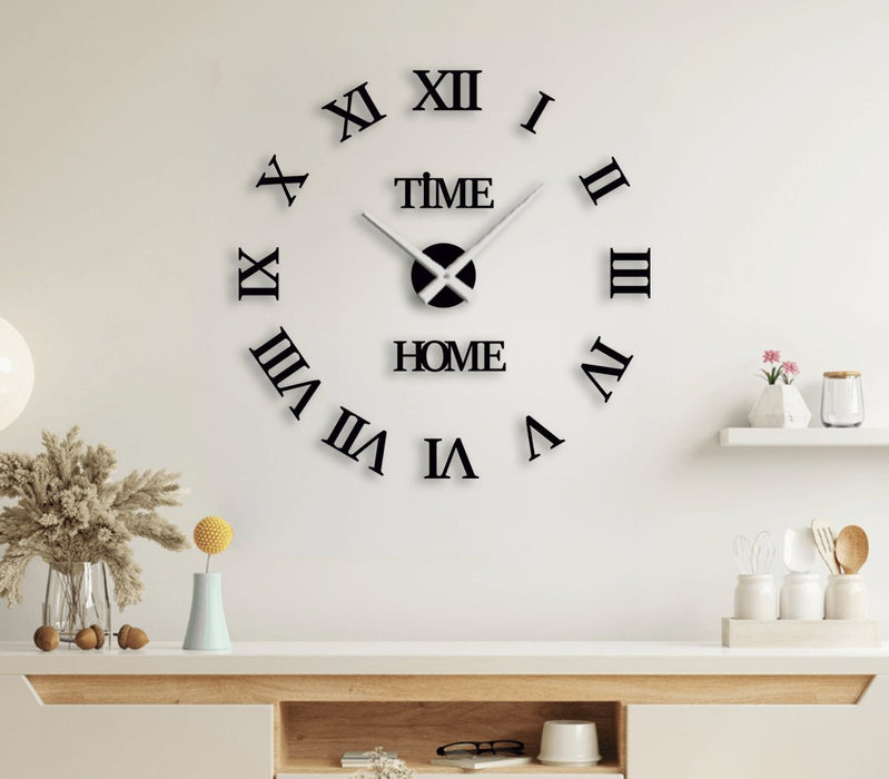 NR Dizayn | Roman Numeral Metal Wall Clock