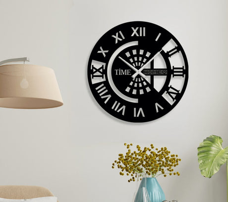 NR Dizayn | Roman Numeral Metal Wall Clock