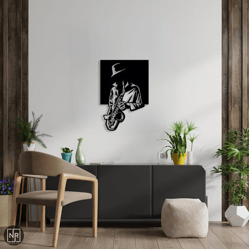 NR Dizayn | Saxophone Decorative Metal Wall Art NR Dizayn Wall Art