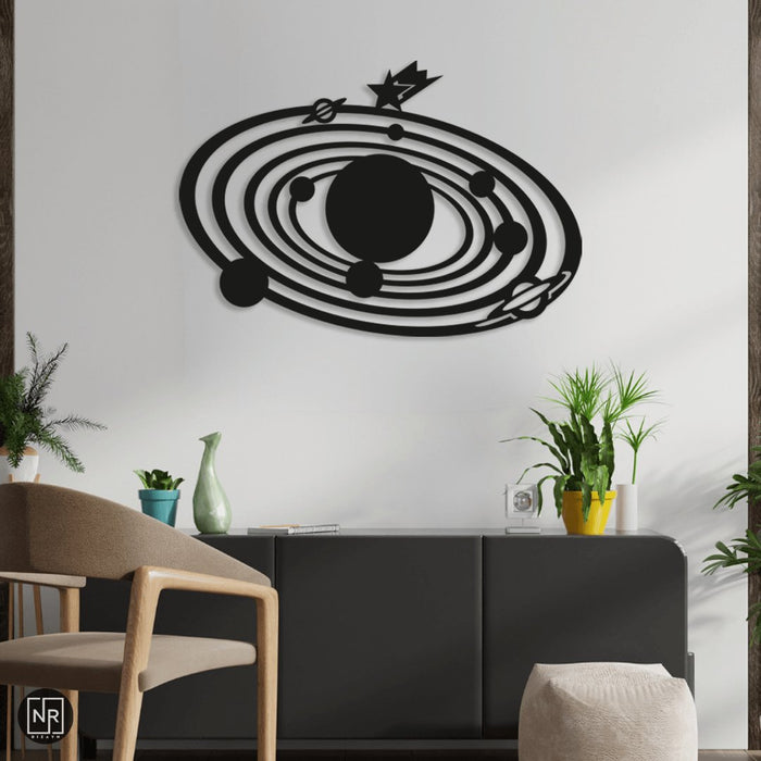 NR Dizayn | Space Decorative Metal Wall Art