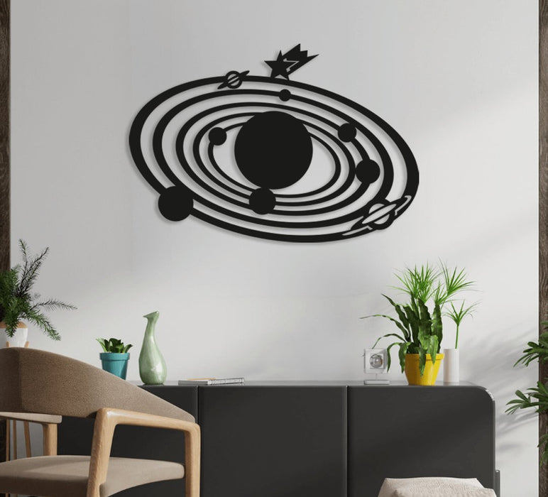 NR Dizayn | Space Decorative Metal Wall Art