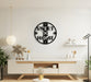 NR Dizayn | Sweet Home Metal Wall Clock