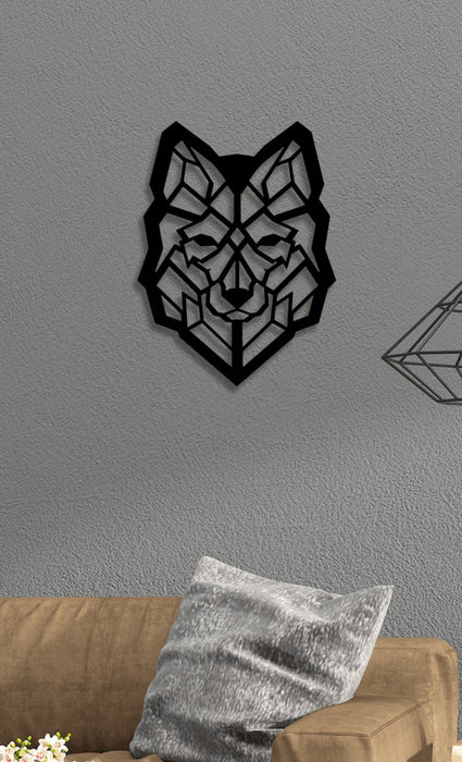 NR Dizayn | Wolf Decorative Metal Wall Art