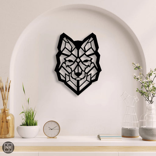 NR Dizayn | Wolf Decorative Metal Wall Art