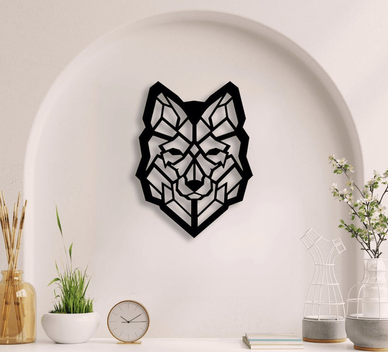 NR Dizayn | Wolf Decorative Metal Wall Art