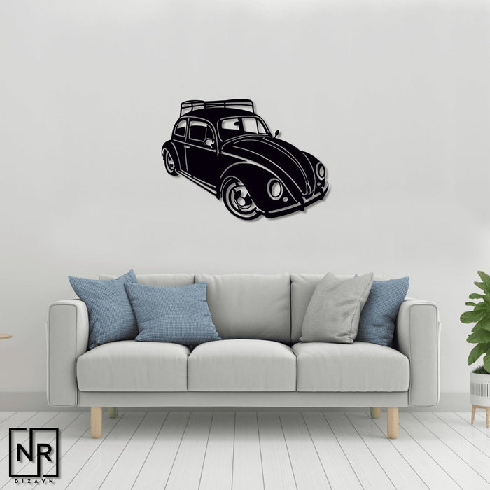 NR Dizayn | Woswos Car Decorative Metal Wall Art