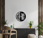 NR Dizayn | Piano Decorative Meta Walll Clock