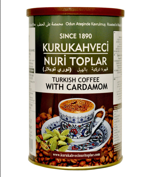 Nuri Toplar | Cardamom Turkish Coffee (250g)