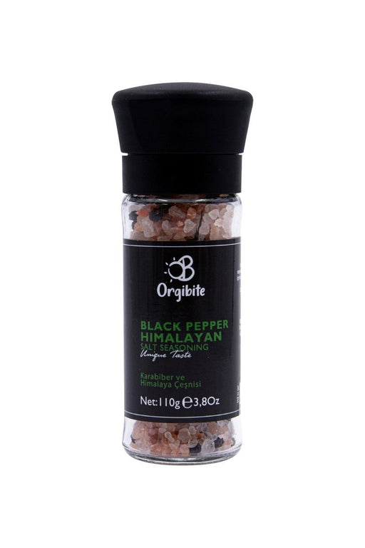 Orgibite | Mixed Black Pepper and Himalayan Salt