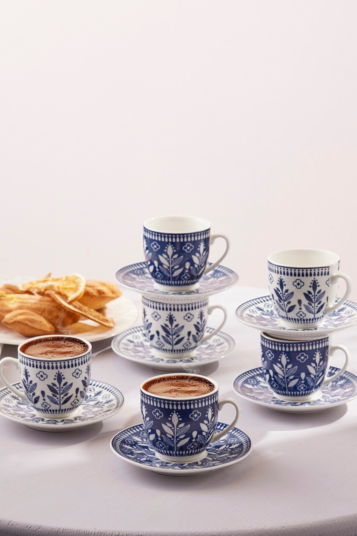 Peyker Coffee Cup Set by Karaca (12 Pieces) Karaca Coffee Set