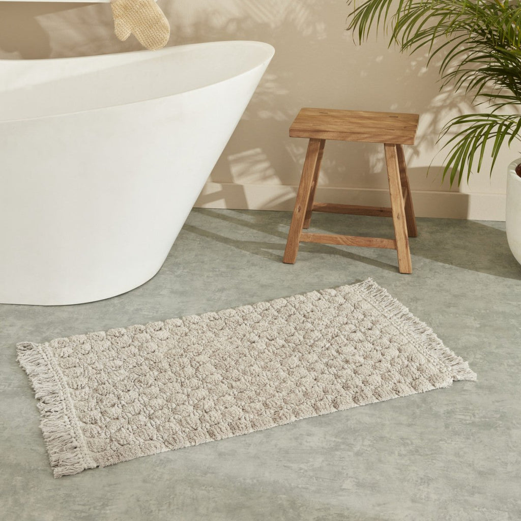 Sarah Anderson Bubble Bath Mat (Grey) — Aladdin