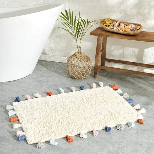 Sarah Anderson Arlenge 2-Piece Bathroom Mat Set in Beige — Aladdin