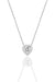 Sogutlu | Silver Diamond Mounted Heart Model Necklace