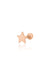Sogutlu | Silver Gold Gilded Star Model Tragus Helix Piercing Earrings Sogutlu Earrings