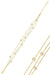 Sogutlu | Silver Gold Gilded Zircon Row Stone Bracelet Sogutlu Bracelets