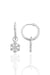 Sogutlu | Silver Starfish Hoop Earrings Sogutlu Earrings
