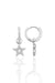 Sogutlu | Silver Starfish Hoop Earrings Sogutlu Earrings