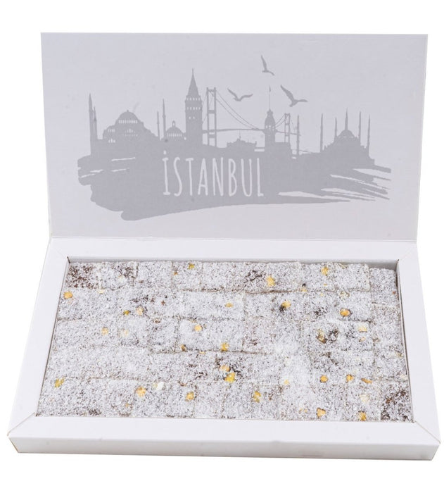 Tatbak | Large Cut Turkish Delight with Walnuts, Pistachios and Coconut