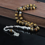 Tesbihevim | Natural Stone Tasbih with Tiger's Eye Stone