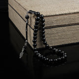 Tesbihevim | Oltu Stone Tasbih with Silver Tassel